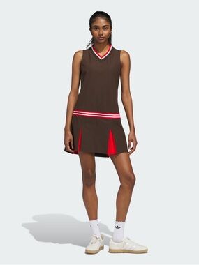 Adidas Chocolate Brown Adidas Originals Dress